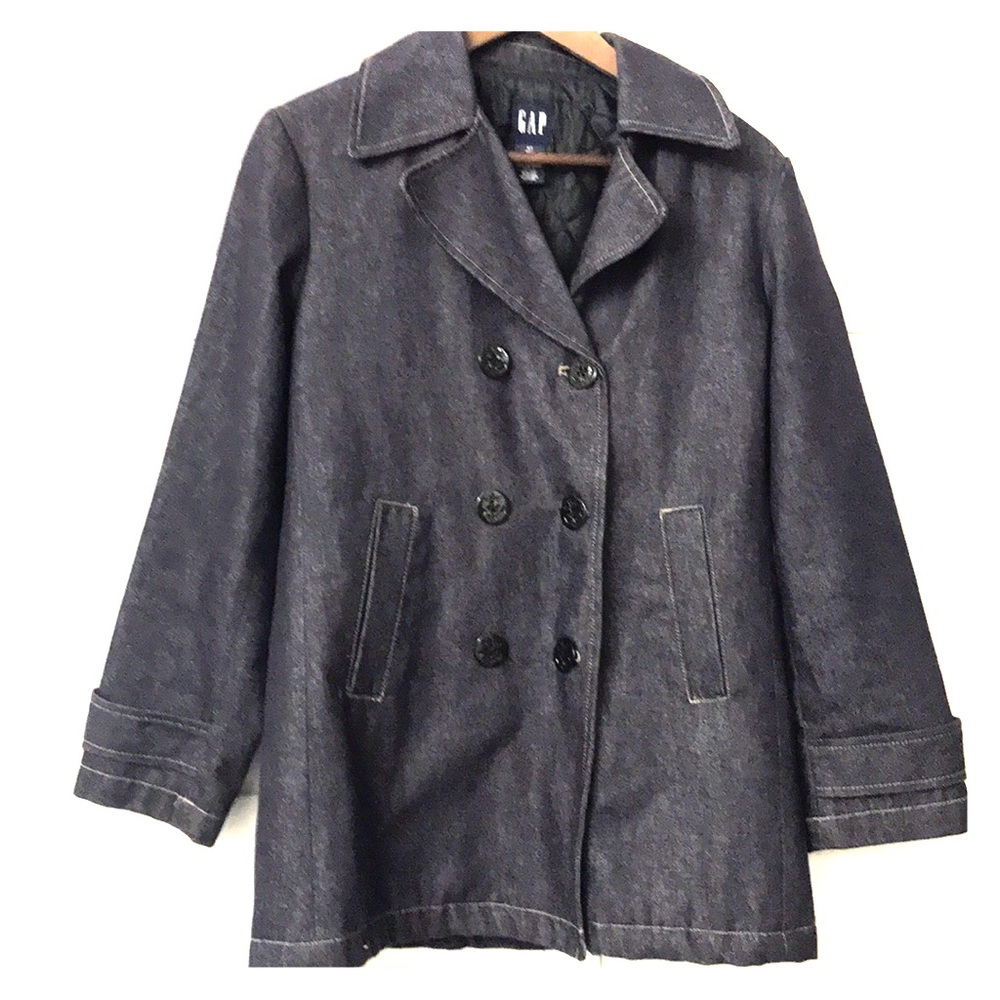 Gap Denim Peacoat